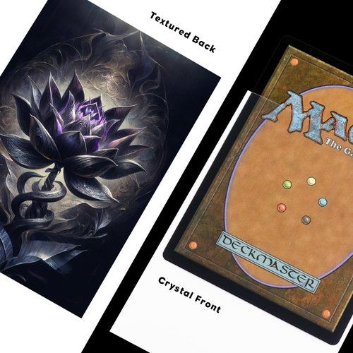 Hypttior MTG Card Sleeves - Black Lotus - 100ct Matte Art Card Sleeves, Perfect for MTG, TCG Cards