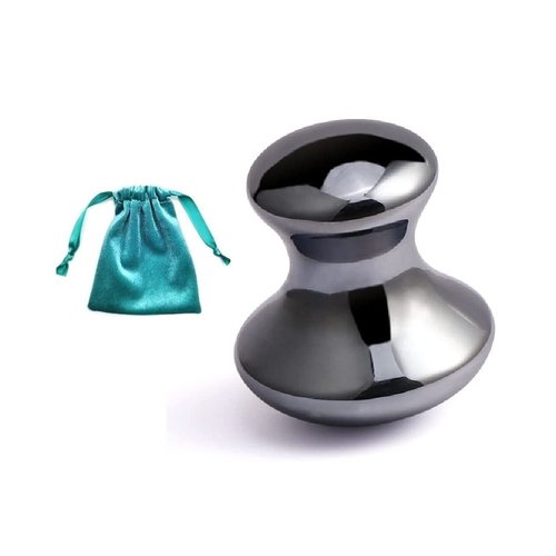 SAEEYCUE Terahertz Stone Mushroom Massager Gua Sha for Face & Eye, Puffiness, Migraine, Pain Relief and Minor Injury, Skin Care Products