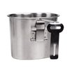 Goetland Stainless Steel WWII US Military Canteen Kit 1QT with 0.5QT Cup Nylon Cover G.I.