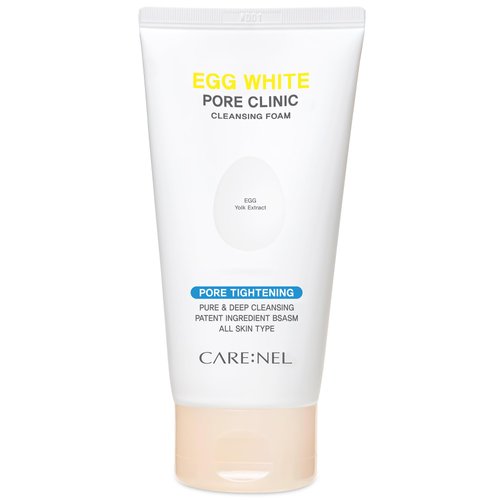 Korean Face Wash Foaming Facial Cleanser - Egg White Pore Clinic - K Beauty Skin Care Clean &amp; Cle...
