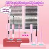 DAODER Wispy Lash Extension Kit 640Pcs Cluster Lashes Natural Look, Short Lash Clusters Kit 9-13mm 30D 40D 50D 60D D Curl Individual Lashes Kit with Lash Bond Seal Remover(30D+40D+50D+60D Kit 9-13mm)
