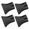 4Pcs Hair Dryer Diffuser Attachment, Blow Dryer Attachment, Hair Dryer Nozzle Replacement for Diameter 1.77inch/4.5cm, Blow Dryer Diffuser Wide Concentrator