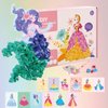 Mystoneer Poke Art Kits for Kids, Fabric Art Frenzy for Kids, Enchanted Fabric Art Set Crafts for Girls Ages 4-8, 6-8, 8-12, 5, 6, 7, 8, 10 (A-Princess Party)