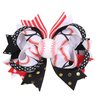Sports ball class hairpin Hair Clips Bow Sports Bow Hair Barrettes Clips Girls Baseball Bow Hair Pin.(FJ69) (Baseball)