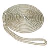 SeaSense Double Braid Nylon Dock Line, 1/2" X 15' , Gold/White (50013064)