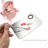 BeautyU&Me Nail Art Stainless Steel Professional Pro Cosmetic Makeup Artist Palette Spatula