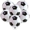 22 Inch 4D Soccer Foil Balloons, 6Pcs Soccer Party Decorations Football Shape Mylar Foil Balloons World Cup 2022 Decor for Boys Kids Soccer Ball Fans Sport Theme Birthday Party Decorations Supplies