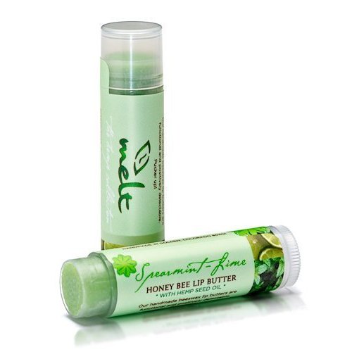 Honey Bee Lip Butter - Spearmint-Lime
