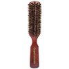 GranNaturals Soft Bristle Hair Brush for Men - Boar Bristle Brush for Styling Beards, Fades, Smoothing Hair and Waves - Natural Wooden Hairbrush