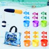 BAHIAKLO Montessori Toys for 1 Year Old Boy Girl Gifts, Cloth Fishing Game for Toddler 1-3, Sorting Learning Baby Toys 6-12-18 Months, One Year Old Girl Boy Birthday Gifts, Toddler Stocking Stuffers