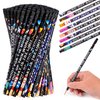 Kolewo4ever 100 Pieces Space Theme Pencils - Fun Astronaut Pencils with Matching Eraser for Classrooms, Student Reward, Space Party Favors