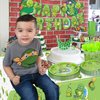 162Pcs Turtle Party Decorations - Cute Turtle Birthday Decorations Include Turtle Theme Plates, Napkins, Cups, Birthday Banner for Under the Sea Party Decoration Boys Girls Party Supplies, Serve 20