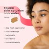 Younique TOUCH Skin Solution Concealer in Taffeta | Full Coverage Liquid Concealer Makeup for Face and Body | Blendable | Vitamin E, Caffeine, Squalane, and Sodium Hyaluronate | Travel Essentials