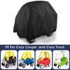 ERKOON Kids Ride On Car Cover Waterproof, Waterproof Cover for Cozy Coupe Cozy Truck Ride-On Car, for Outdoor Sunproof, Dust, Snow(Only Use for Cozy Coupe & Cozy Truck)-1 Pack