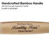 Olivia Garden Healthy Hair Eco-Friendly Bamboo 100% Boar Round Hair Brush HH-B50 (3 1/4")