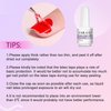 SAVILAND Liquid Latex for Nails, 30ML Upgraded Antifreeze Latex Nail Polish Barrier Peel Off - Latex Tape Peel Off for Nails Cuticle Guard Skin Barrier Protector Nail Latex with Tweezers for Home DIY