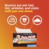 Bounce Pet Hair and Lint Guard Mega Dryer Sheets, Fresh Scent, 80 ct