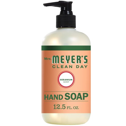 Liquid Hand Soap, Geranium, 12.5 oz, 2 pk