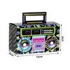 12 Pieces 80s 90s Novelty Boom Favor Boxes Boomboxes Prop Radio Decorations Table Centerpieces Decor for Retro 1980s Theme Hip Hop Party Favors