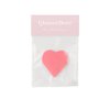 GlamorDove Keratin Hair Extension Tools 20Pcs Heat Shield Guards Heat Protector Shields for I Tip Hair Extensions Lovely Heart Shape Spacer Template