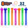 VKTEN 32Pcs Halloween Bubble Wands Mini Bubbles Party Favors for Kids Halloween Party Favors Treat Bag Stuffers Goody Bag Filler Halloween Treats Prizes