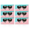 SY SHUYING 6 Pairs 18mm Mink Lashes 3D Real Mink Eyelashes Natural Look False Eyelashes 100% Handmade 6D Fluffy Soft Reusable Full Volume Strip Eye Lashes (Honey)