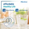 Maxblue Replacement for GE® RPWFE, RPWF (with CHIP) NSF 401 Refrigerator Water Filter, Compatible with WSG-4, WF277, GFE28GMKES, PFE28KBLTS, GFD28GSLSS, PWE23KSKSS, GYE22HMKES, DFE28JSKSS