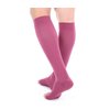 Doc Miller Open Toe Compression Socks Women and Men, 20-30 mmHg Toeless Compression Socks Women, Support Circulation Shin Splints and Calf Recovery, Varicose Veins, 1 Pair (Maroon, Small)