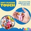 JOYIN 24 Pcs Mini Animal Plush Toys, 3” Stuffed Animal Bulk for Kids Birthday Party Favors, Presents, Pinata Fillers, Goodie Bag Fillers, School Prizes, Valentine's Day Party Supplies