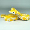 Higherbros Realistic Fake Snake Toy Rubber Gag Toys- Python Snake Action Figure for Halloween Prank Props, Fake Snake Scare Birds and Squirrels, Boa Constrictor Figurine Scary Prank Toys for Kids