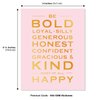 Eccolo Inspirational Cards Set with Wooden Display Stand - 12 Boxed Daily Words Encouragement Cards, Daily Love Cards for Self-Love and Mindfulness, Home or Office Desk Decor (5 x 6.75 inches)