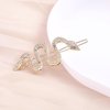 YienDoo Crystal Snake Hair Clips Barrette Vintage Medusa Hairpins Gold Sparkling Rhinestone Snake Barrette Headpieces Bobby Pin Snake Head Clip Bridal Hair Accessories for Women Girls