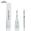 NMKL38 Tornado Flame Diamond Nail Drill Bit 3/32" Manicure Cutters Rotary Burr Drill Accessories Spiral Nail Mills Tool (A-M)