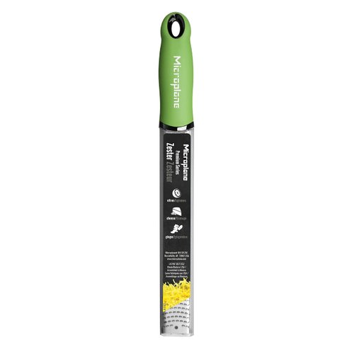 Microplane Premium Classic Series Lime Zester and Parmesan Grater (Green)