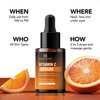 Botanic Hearth 15% Vitamin C Face Serum with Niacinamide, Hyaluronic Acid, Allantoin, Cica, Ferulic Acid & Vitamin E | Targets Dark Spots, Sun Damage, Wrinkles to Brighten & Even Tone Skin| 1fl oz