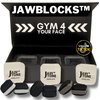 JawBlocks™ - Face Gym & Jaw Exerciser for Men & Woman [3 levels 6pcs kit] powerful jawline shaper | double chin eliminator | jawline exerciser| double chin reducer| face lift device & Jaw trainer
