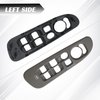 TQPONLY Door Window Switch Bezel,Front Driver and Passenger Side Compatible with 2002-2008 Dodge Ram 1500 2500 3500 Quad Cab,2006-2008 Dodge Ram 1500 2500 3500 Mega Cab Interior Accessories (Taupe)