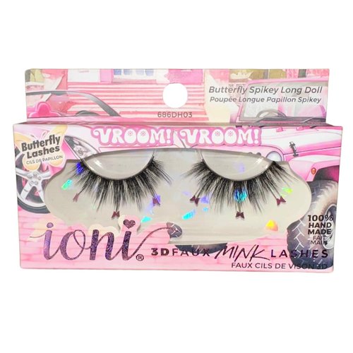 IONI 3D FAUX MINK LASHES (686DH03), Black