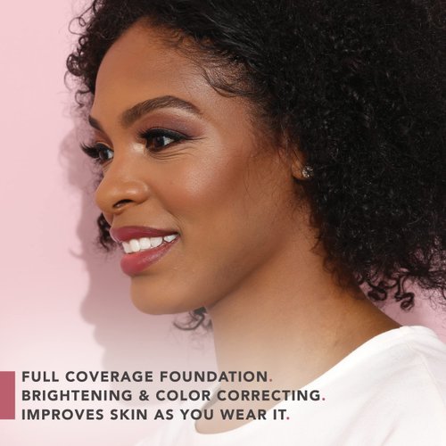 Doll 10 T.C.E. Super Coverage Serum Makeup - Full Coverage Foundation Color Correcting Brightening (Fair Light)