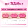 Jelly Color Changing Lipstick Queen,Mood Moisturizer Long Lasting Lip Care Lip Balm Magic Waterproof Lip Gloss Glossly Makeup Lipstick Set for Women (1pc dancing fuchsia)
