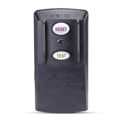 GFCI Plug Replacement 15 Amp 3 Prong GFI Waterproof Circuit Breaker UL Listed for Pressure Washer Pool Pump Hair Dryer etc