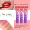 YIBABY 6 PCS Lip Stain Peel Off, Fruity Flavour Tinted Lip Gloss Lip Tint, Long Lasting Non-Stick Cup Tattoo Color Lipstick Set, Transfer Proof, Matte Finish, Lip Makeup for Women & Girls