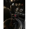 iJDMTOY Glossy Black Real Carbon Fiber Shift Knob Compatible with Most Car 6-Speed, 5-Speed, 4-Speed Manual or Automatic, etc