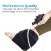 NatraCure Hot and Cold Air Compression Ankle Brace Wrap Ice Pack for Ankle Pain, Achilles Tendons, Bursitis - Compression for Ankle Swelling - Ankle Gel Wrap for Torn Ankle Ligament for Men & Women