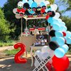 RGT 26 PCS Chugga Chugga Two Two Party Supplies Train Theme 2nd Birthday Decoration Train Birthday Cake Topper