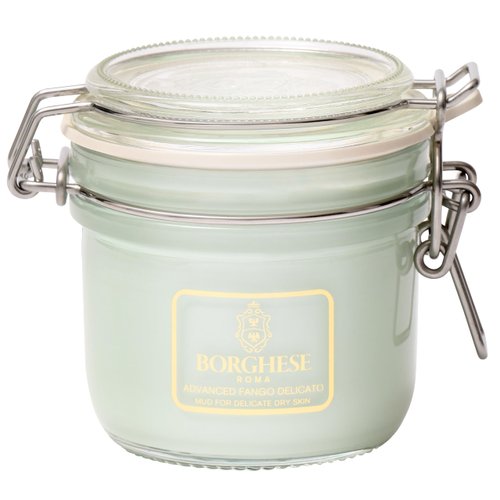 Borghese Advanced Fango Delicato Moisturizing Mud Mask, Gentle Hydration for Delicate Skin, 7.5 Oz