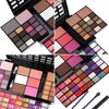 Vtrem Professional Makeup Palette Set, 36 Colors Eyeshadow + 28 Lip Glosses + 4 Concealer Powder + 3 Blushers + 2 Contouring + 1 Highlight + 3 Brushes + Mirror, Make Up Palette Set