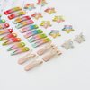 Summer Crystal 2 Inch Barrettes Metal Snap Hair Clips For Girls - Nonslip Stylish Hair Accessories (30Pcs Gradient Rainbow)