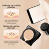 Mushroom Head Air Cushion CC Cream - Long-Lasting & Waterproof New Mushroom Head Screw Lid Concealer Makeup Base for All Skin Types, Create Natural Face Makeup (Ivory)