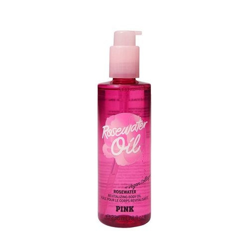 Victoria's Secret Pink Rosewater Soothing Body Care Body Oil 8 oz. (Rosewater)